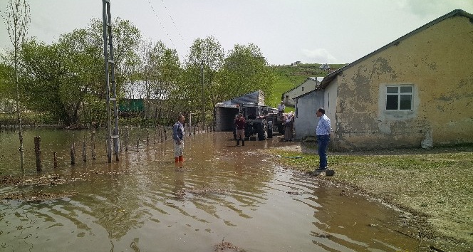 Alpaslan-1 Barajı taştı, köyler sular altında kaldı