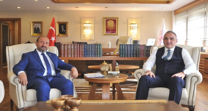 Milletvekili Kavuncu, Kültür ve Turizm Bakanı Ersoy ile görüştü
