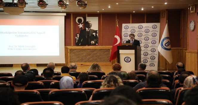 YÖK Yürütme Kurulu Üyesi Prof. Dr. Metin Topçuoğlu Bartın Üniversitesi’ndeydi