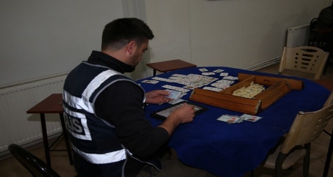 Nevşehir’de kumar ve tombala operasyonu
