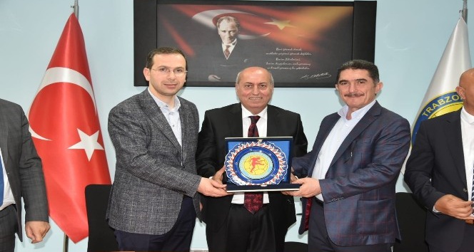 Ağrı heyetinden Trabzon ASKF’ye ziyaret
