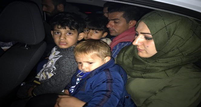 Tekirdağ’da 10 kaçak göçmen yakalandı