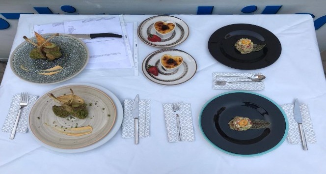 KBÜ aşçılık öğrencileri, Uluslararası Gastronomi Festivali’nde ödül aldı
