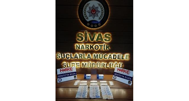 Sivas’ta 4 uyuşturucu tutuklaması