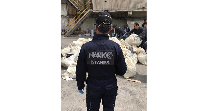 İstanbul’da 10 ton uyuşturucu fabrika kazanında imha edildi