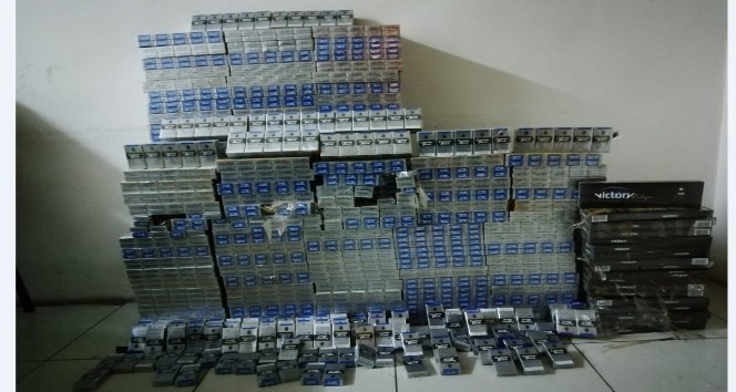 Gazaintap’te 4 bin 190 paket kaçak sigara ele geçirildi