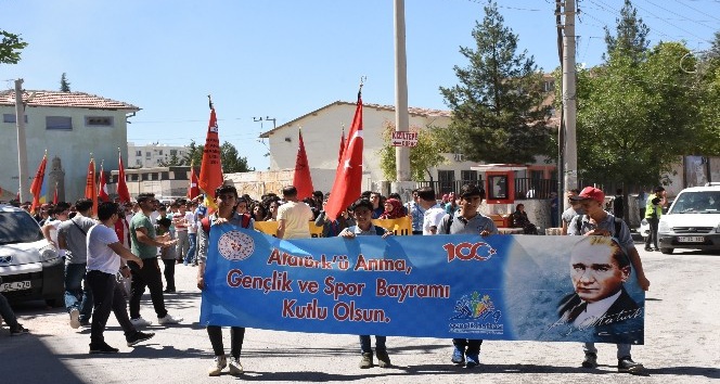 Nusaybin’de gençlik yürüyüşü yapıldı