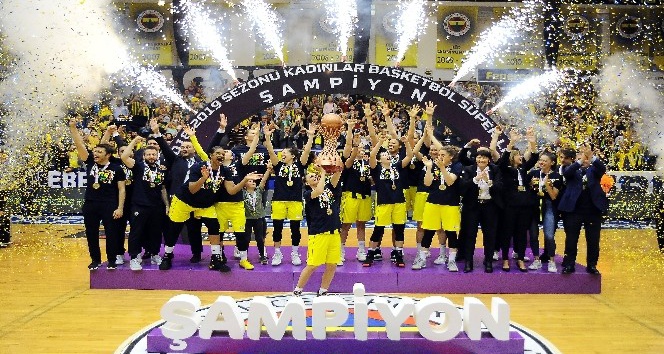 Fenerbahçe Kadınlar Basketbol Süper Ligi’nde şampiyon oldu