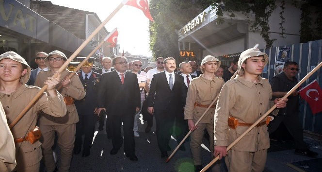 Milli Mücadelenin 100’üncü yılında Balıkesir’den Ankara’ya bayrak