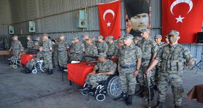 Engelli bireylerin askerlik heyecanı