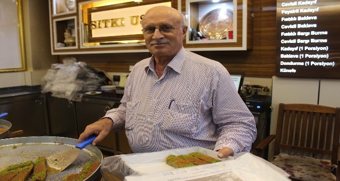 Şeker hastaları için Ramazan ayına özel tatlı üretti
