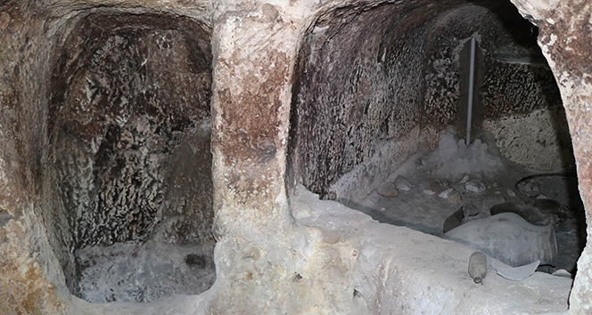 Kapadokya’da evin altından yeraltı şehri çıktı