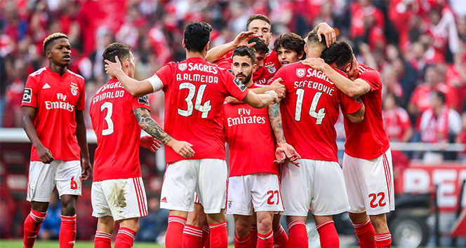Portekiz’de şampiyon Benfica