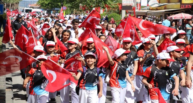 Çanakkale’de 19 Mayıs kutlamaları