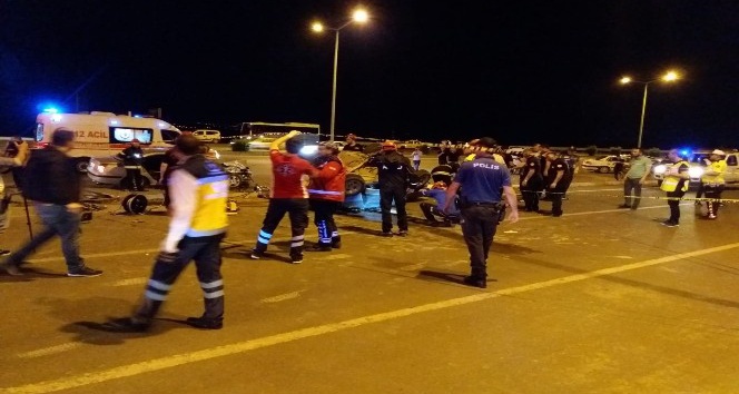 Kahramanmaraş’ta trafik kazası: 1 ağır 5 yaralı