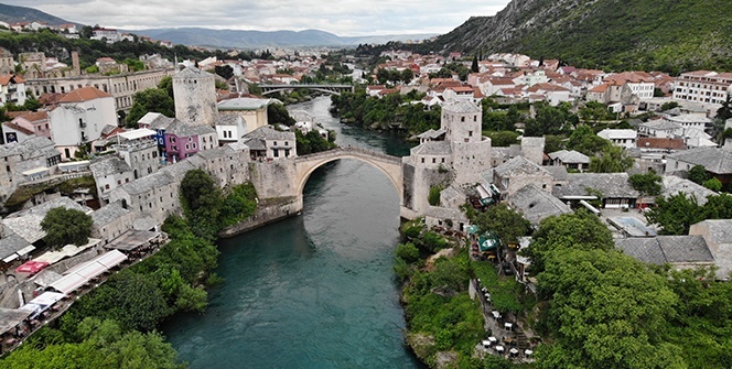Balkanların eşsiz güzellikleri havadan böyle görüntülendi
