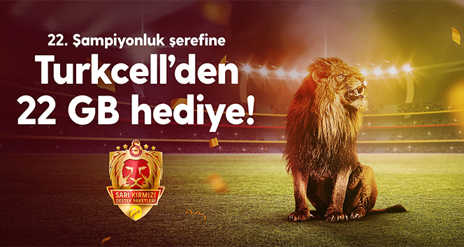 Turkcell&#039;den Galatasaray taraftarlarına şampiyonluk sürprizi