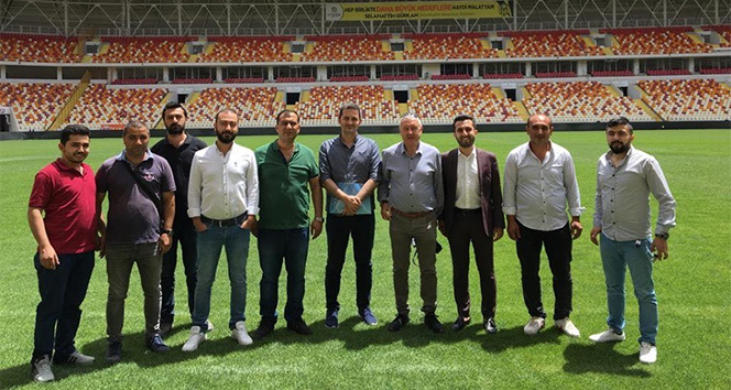 UEFA denetçileri Yeni Malatya Stadyumu'nu inceledi