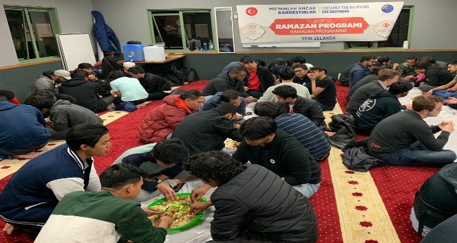 TDV’den Yeni Zelanda’da 51 Müslüman’ın şehit edildiği şehirde iftar