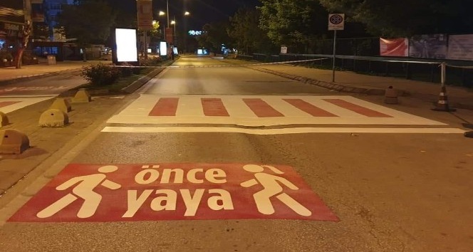 Edirne Belediyesi’nden ‘önce yaya’ kampanyasına destek