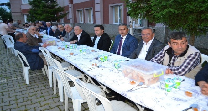 Çaycuma Müftülüğünün  iftar yemeği