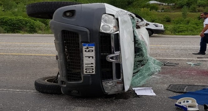 Bingöl’de trafik kazası: 1 ölü,3 yaralı