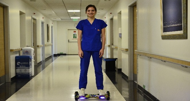 Türkiye’nin hoverboardla hizmet veren ilk hastanesi
