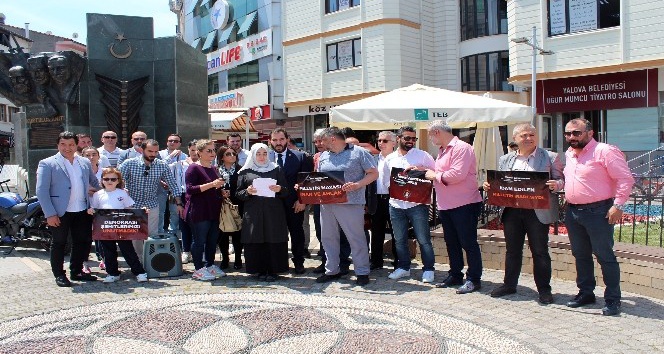 1960 Darbesi 59. yıldönümünde Yalova’da lanetlendi