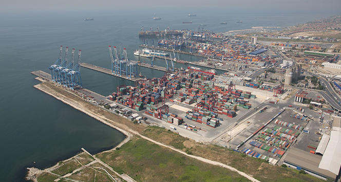 Marmara Bölgesi’nde en fazla ithalat yük elleçleyen limanı Kumport oldu