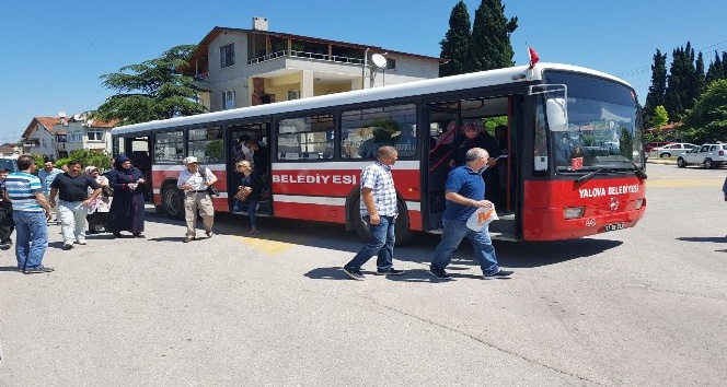 Yalova’da mezarlıklara ücretsiz servis