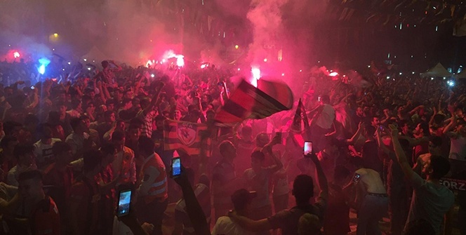 Gaziantep'te süper lig sevinci