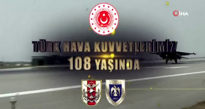 Türk Hava Kuvvetlerinden 108. yıla özel klip