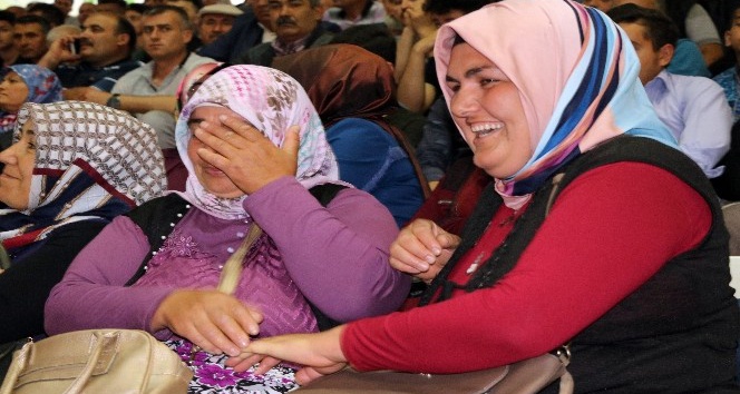 TOKİ kurasında sevinç ve gözyaşı bir arada