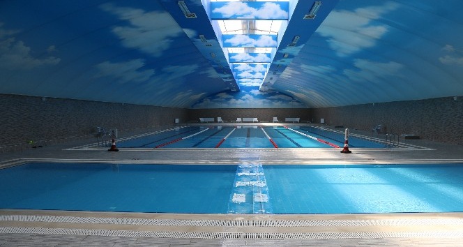 GAP Vadisi yüzme havuzu hizmete sunuluyor