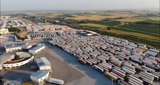 Kapıkule’de tarihi rekor: tam bin 161 tır