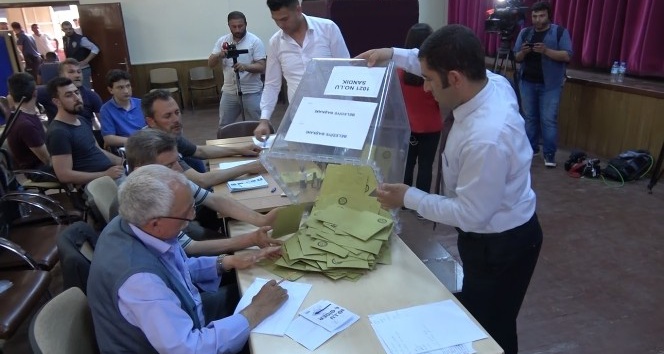 Keskin’de oy verme işlemi tamamlandı