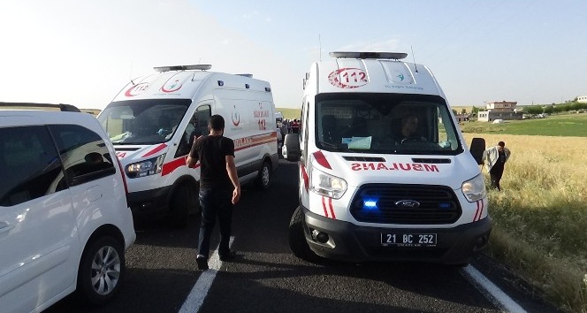 Diyarbakır-Hani karayolunda zincirleme kaza: 1’i ağır 6 yaralı
