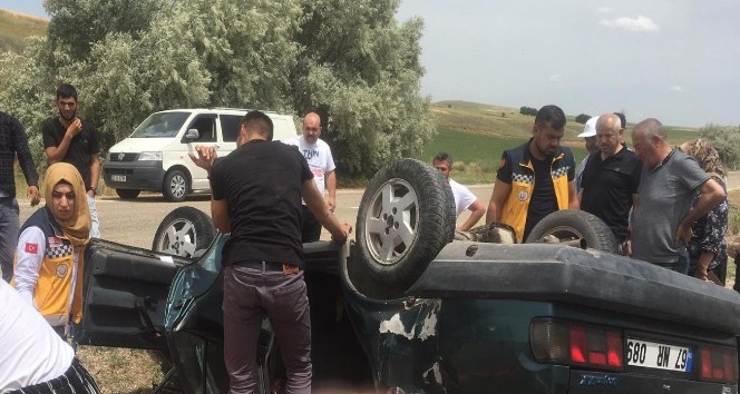 Kırşehir’de kaza:1 ağır yaralı