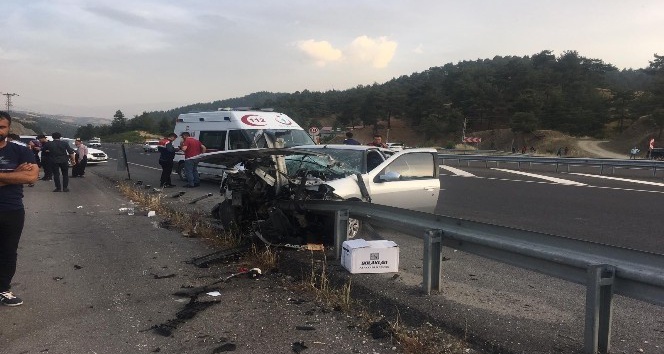 Kahramanmaraş’ta trafik kazası: 4 yaralı