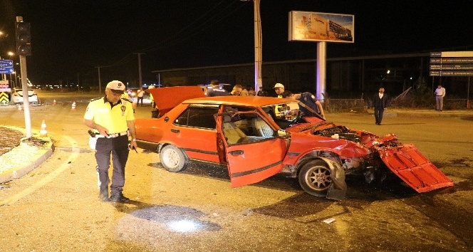 Sivas’ta trafik kazası 9 yaralı