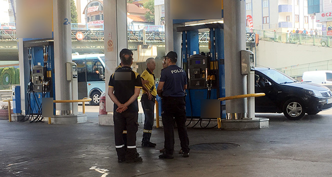 Pendik’te akaryakıt istasyonunda silahlı soygun