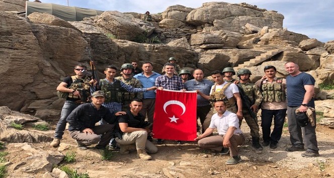 Balkaya Dağları’nda bayramlaşma