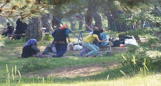 Küçükelmalı Tabiat Parkı yerli ve yabancı ziyaretçilerin gözdesi oldu