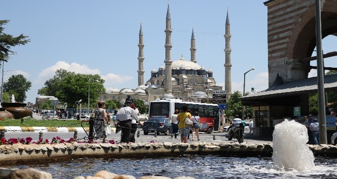 (Özel Haber) Mimar Sinan’ın ‘Ustalık eseri’ Selimiye’ye ziyaretçi akını
