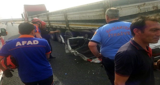 Kahramanmaraş’ta trafik kazası 1 ölü, 7 yaralı