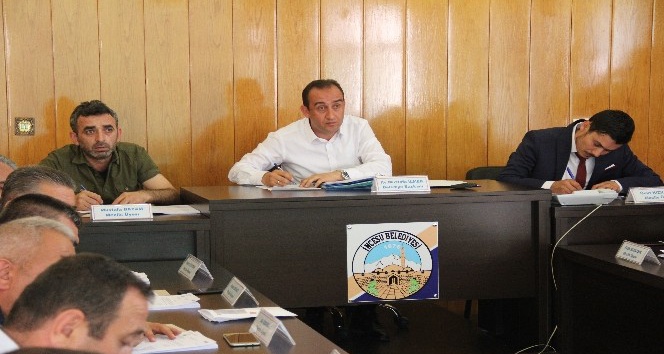 İncesu Belediye meclisi toplandı