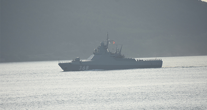 Rus savaş gemisi &#039;Vasily Bykov&#039; Akdeniz&#039;e iniyor
