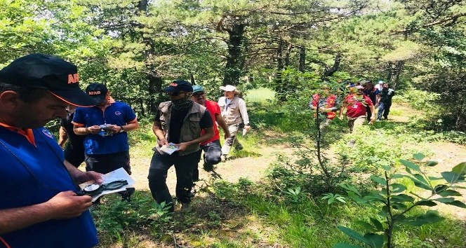 AFAD Çalışanları Tokat’ta oryantiring eğitimi aldı