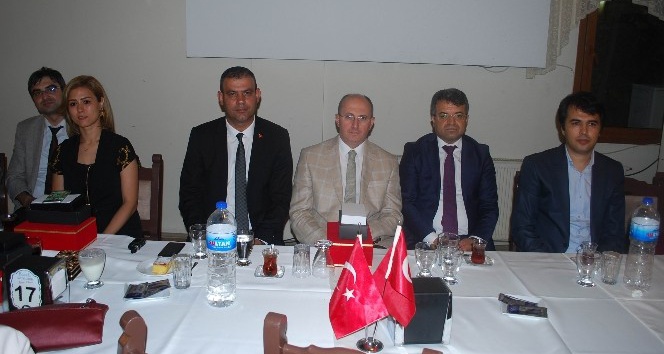 Başsavcı Uğurlu ile hakim ve savcılara veda yemeği