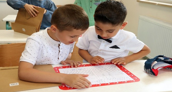 Yozgat’ta öğrenciler karne heyecanı yaşadı